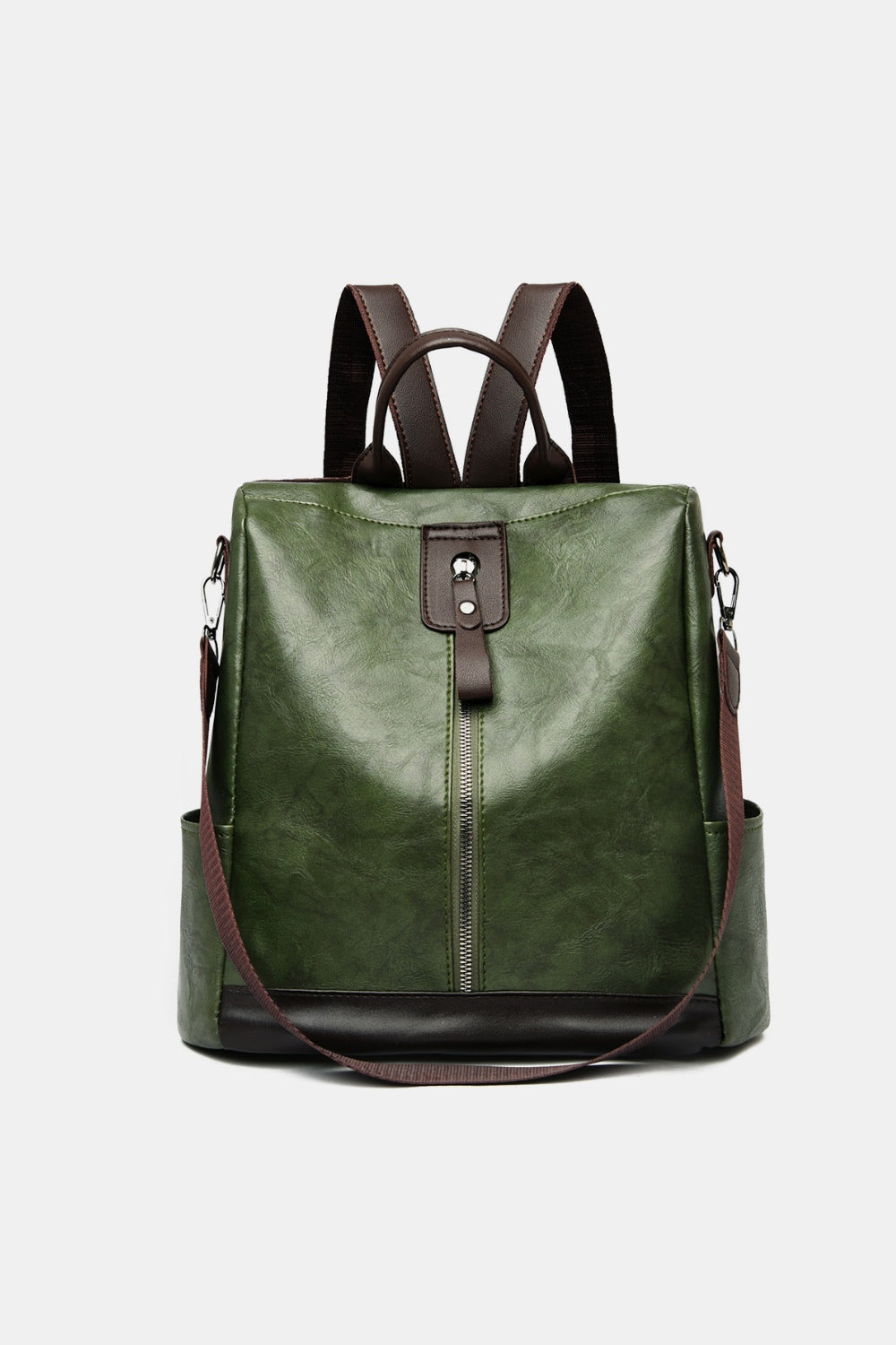 PU Leather Backpack Bag