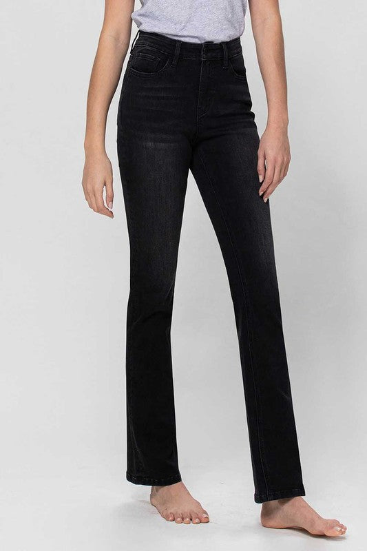 High Rise Slim Bootcut Jean