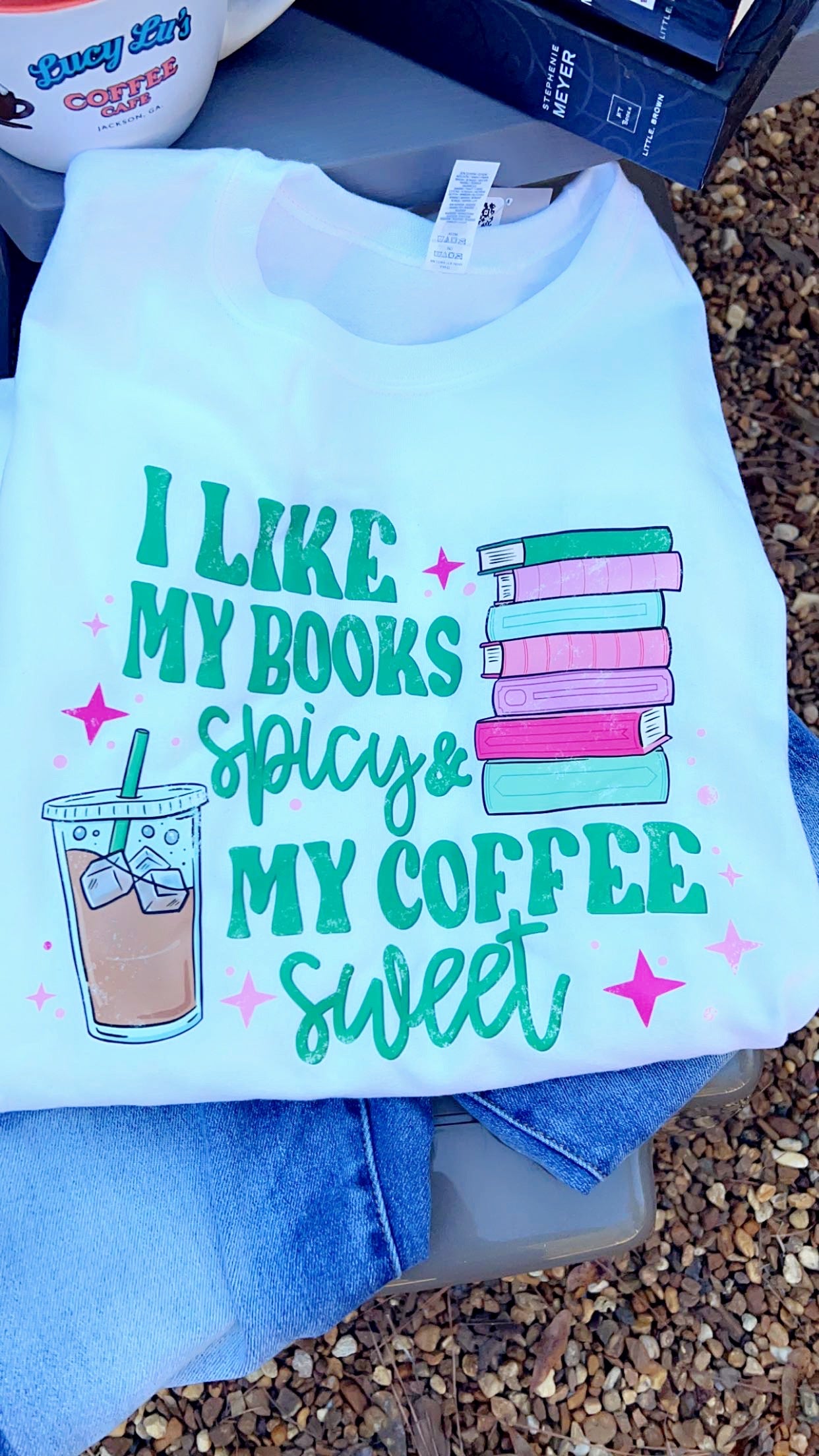 Books & Coffee Sweatshirt